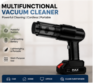 Multifunctional Cordless Vacuum Cleaner – Portable Car & Home Cleaning