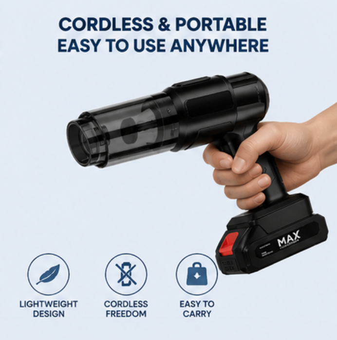 Multifunctional Cordless Vacuum Cleaner – Portable Car & Home Cleaning